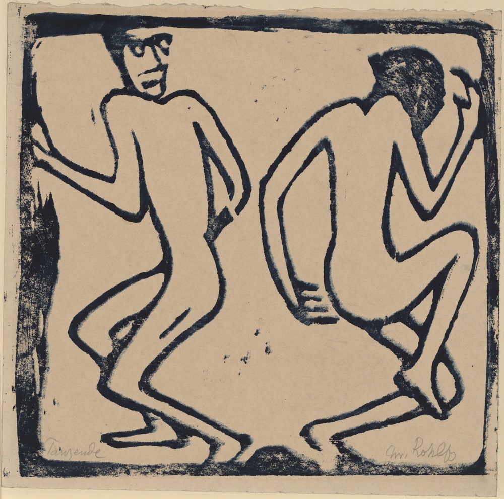 Zwei Tanzende (Kulturstiftung Sachsen-Anhalt CC BY-NC-SA)