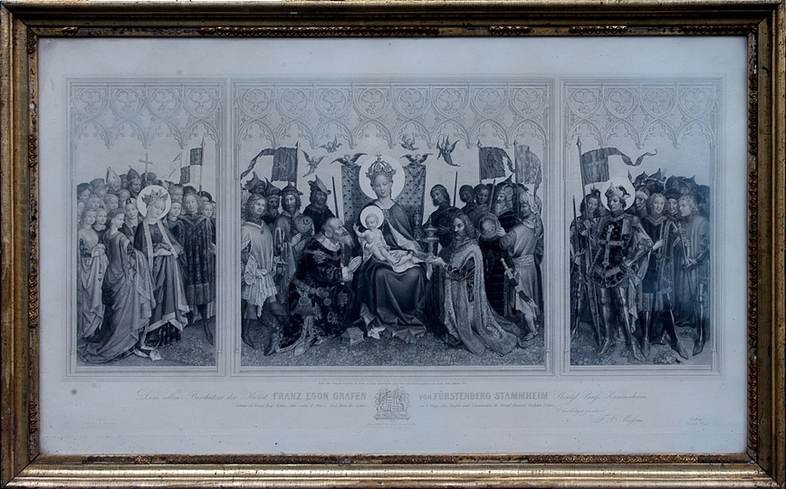 Anbetung der drei Könige (nach dem Gemälde im Kölner Dom von Lochner) (Winckelmann-Museum Stendal CC BY-NC-SA)