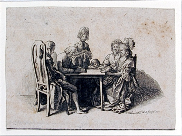 Titelvignette zu Heinrich Matthias August Cramers Unterhaltungen zur Beförderung der häuslichen Glückseligkeit (Berlin 1781) (Winckelmann-Museum Stendal CC BY-NC-SA)
