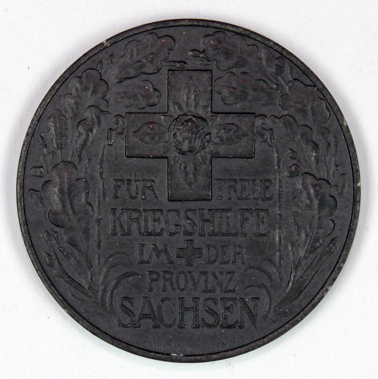Medaille, Kriegshilfe in Sachsen, um 1940 (Museum Wolmirstedt RR-F)
