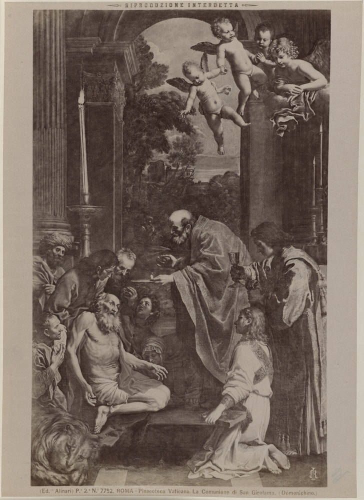 Pinacoteca Vaticana. La Communione di San Girolamo. (Kulturstiftung Sachsen-Anhalt CC BY-NC-SA)
