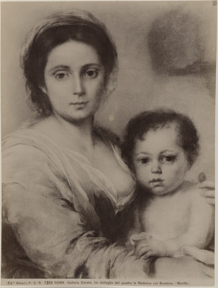 Galleria Corsini. Un dettaglio del quadro la Madonna col Bambino. (Kulturstiftung Sachsen-Anhalt CC BY-NC-SA)