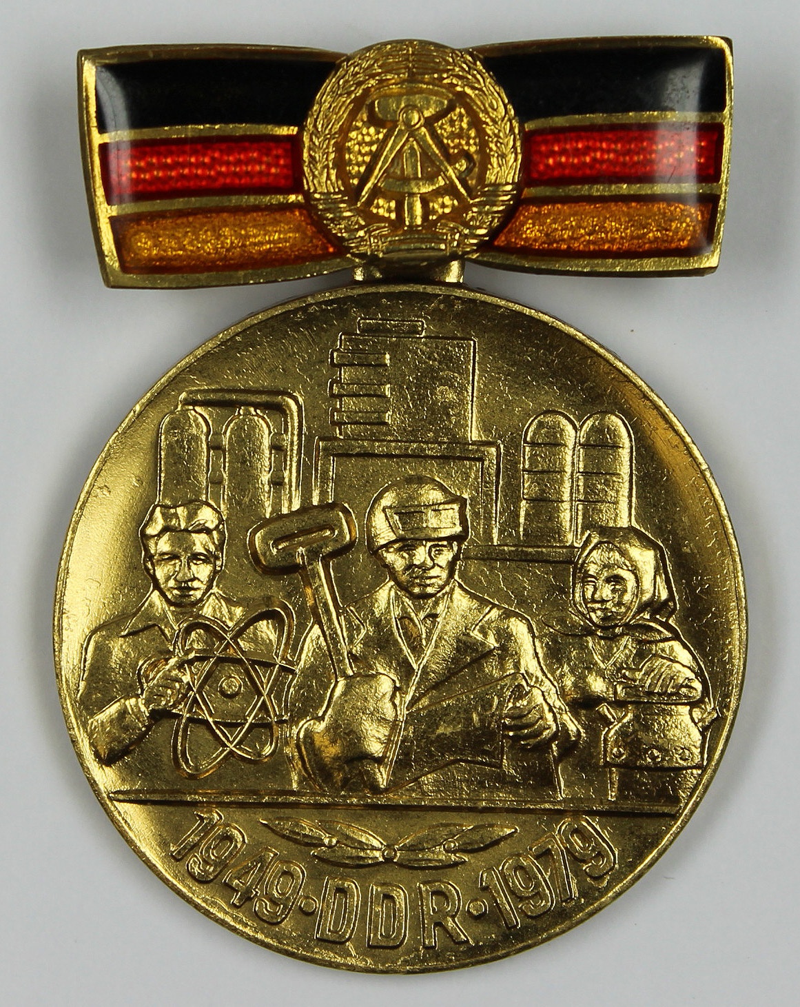 Medaille 30. Jahrestag der DDR (Museum Wolmirstedt RR-F)