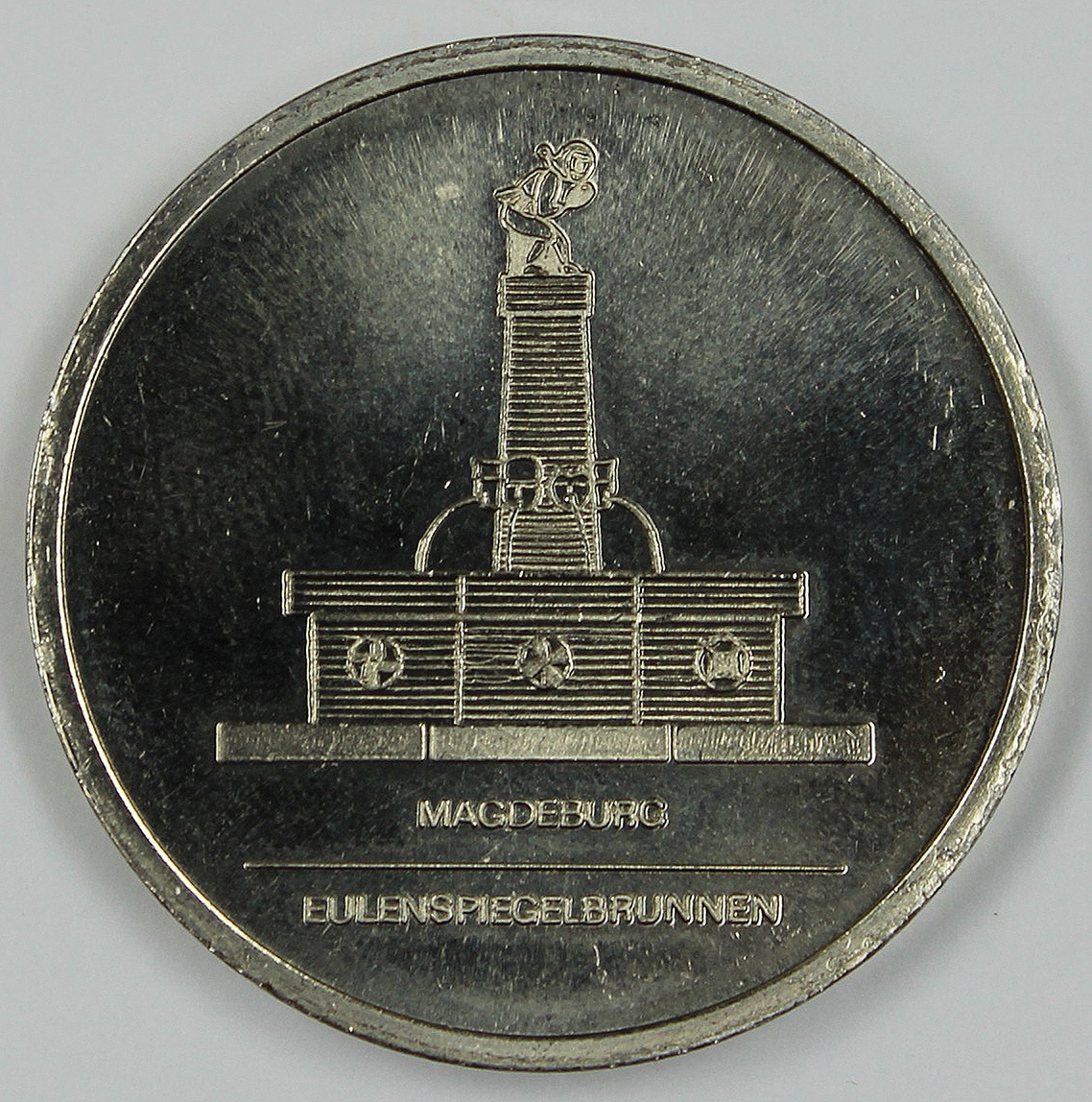 Medaille der Kommission Sportschießen GST Magdeburg (Museum Wolmirstedt RR-F)