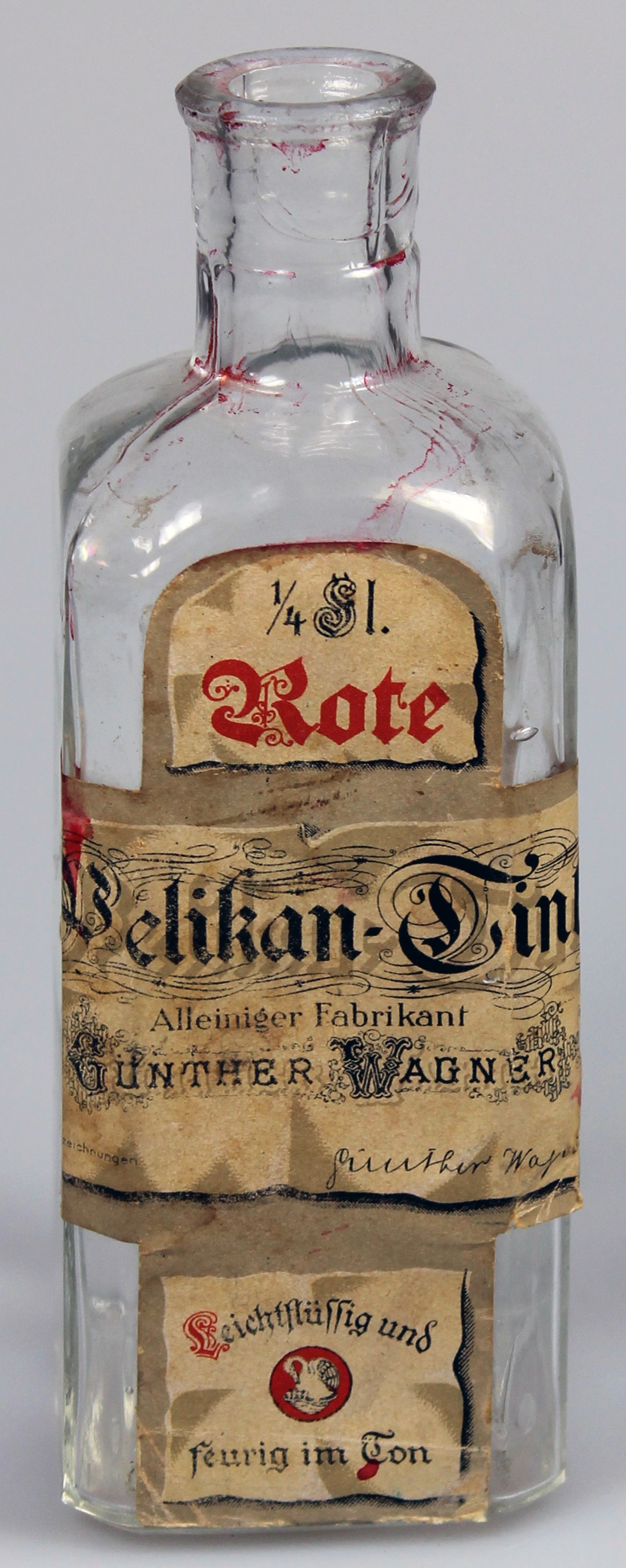 Pelikan-Tinten Flasche (Museum Wolmirstedt RR-F)