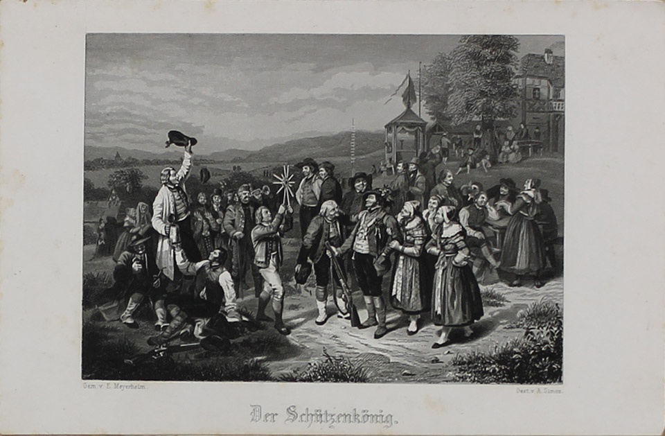 8 Illustrationen aus K. Steffens "Volkskalender 1854" Nr. 6 (Winckelmann-Museum Stendal CC BY-NC-SA)