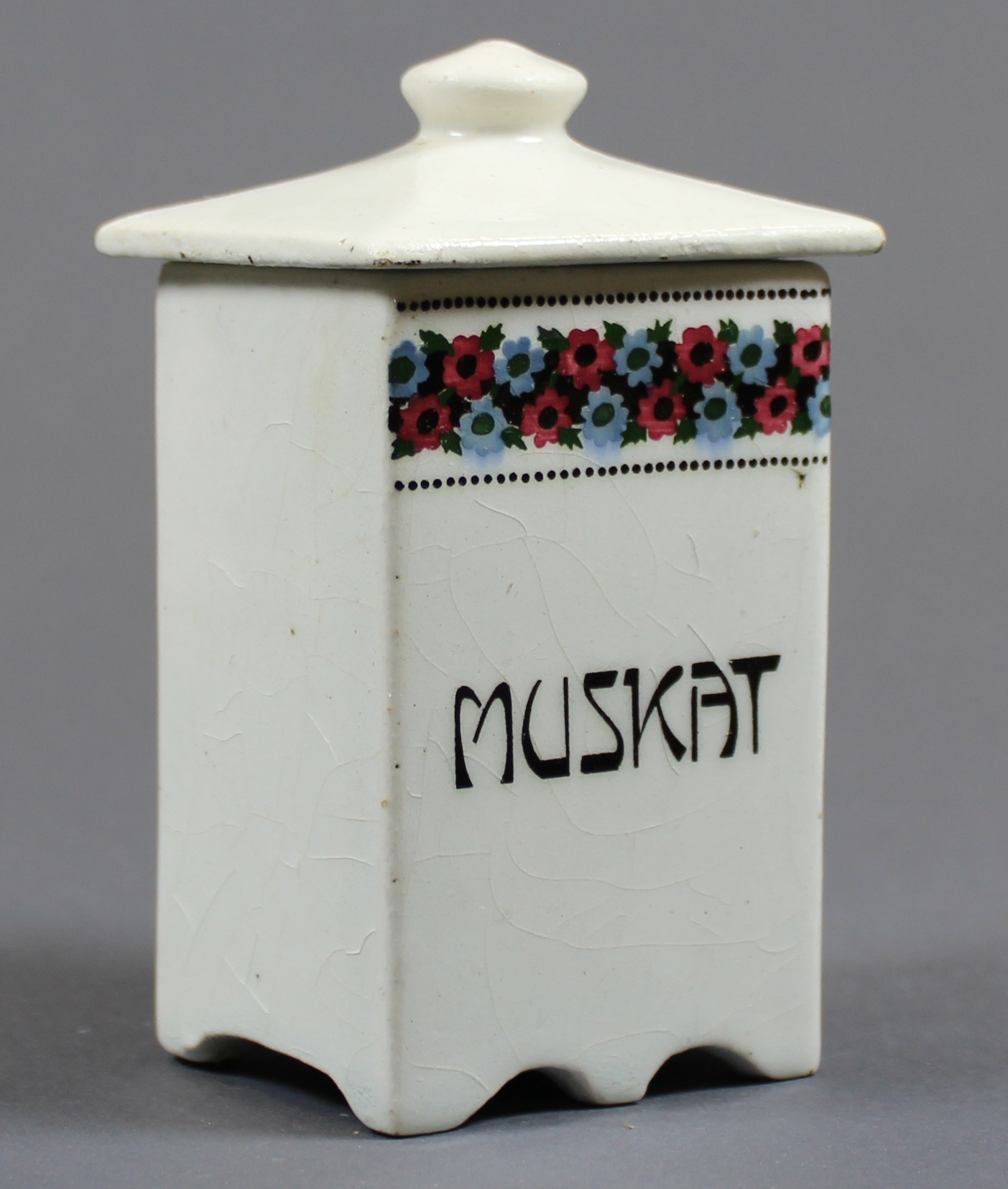 Vorratsgefäß für Muskat (Museum Wolmirstedt RR-F)