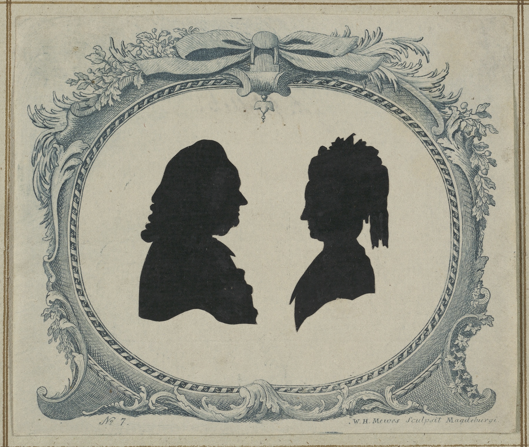 Bildnisse des Johann Gottfried Heinrich Lucanus und seiner Gattin, geb. Wolleb (Gleimhaus Halberstadt CC BY-NC-SA)