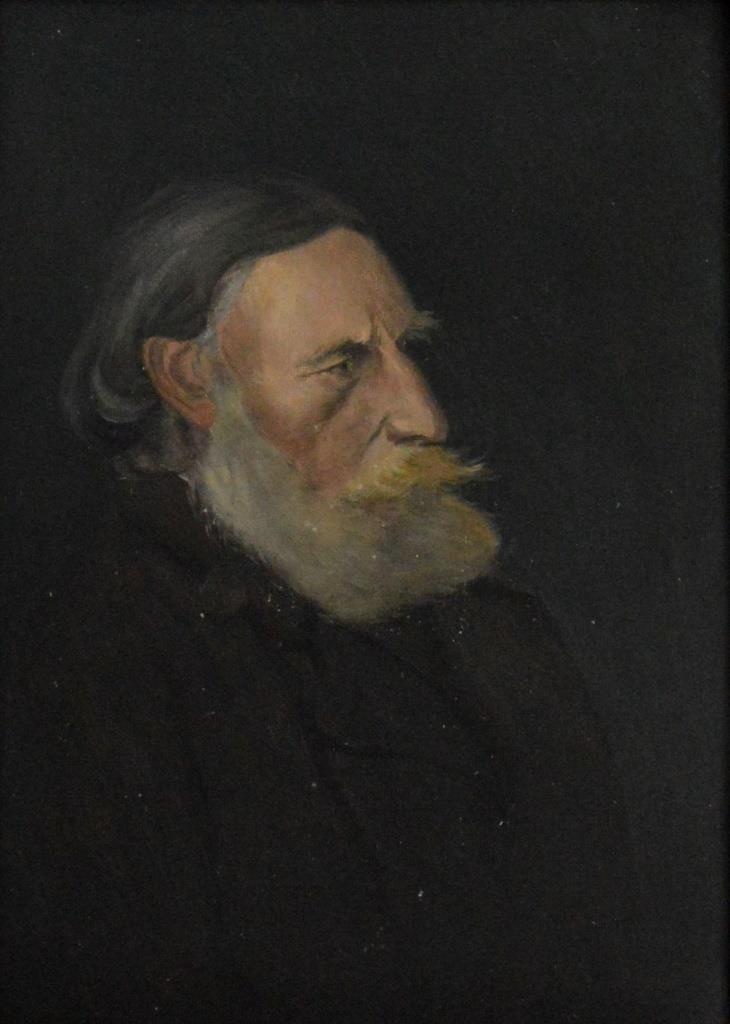 Porträt Friedrich Schmidt (Gemälde von Ewald Engelhardt) (Spengler-Museum CC BY-NC-SA)