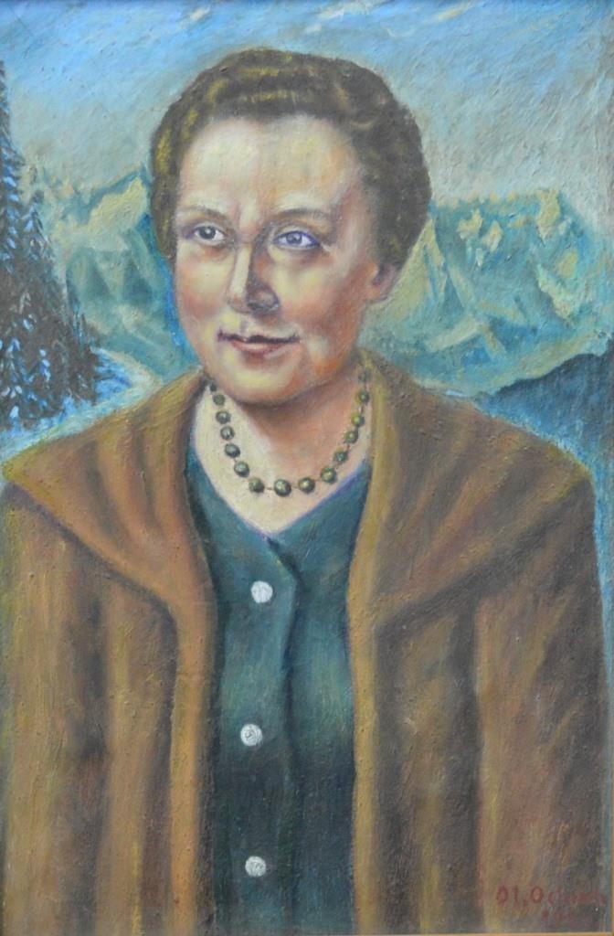 Erna Ochlich (Gemälde von Otto Ochlich) (Spengler-Museum CC BY-NC-SA)