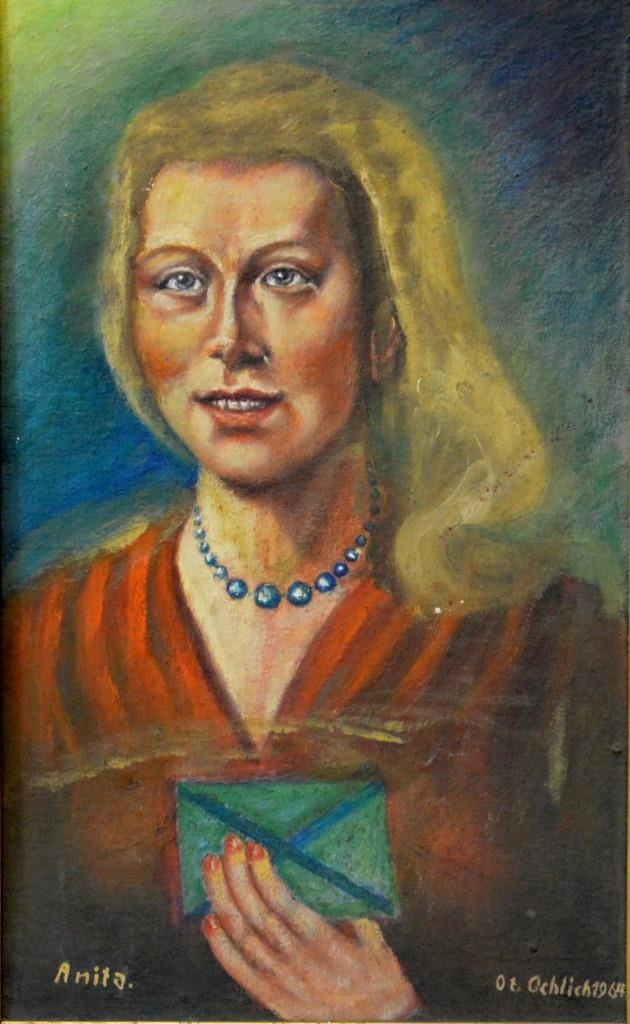 Anita (Gemälde von Otto Ochlich) (Spengler-Museum CC BY-NC-SA)