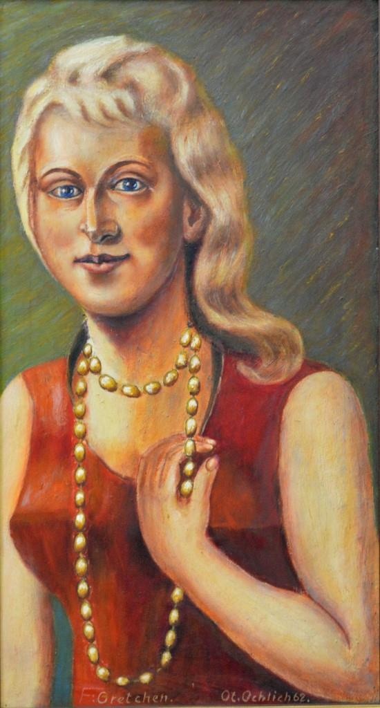 Gretchen (Gemälde von Otto Ochlich) (Spengler-Museum CC BY-NC-SA)