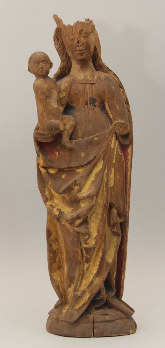 Stehende Madonna aus Mehmke (Johann-Friedrich-Danneil-Museum Salzwedel CC BY-NC-SA)