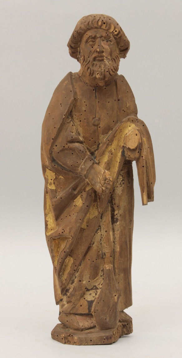 Bärtiger Apostel aus der Dorfkirche Mehmke (Johann-Friedrich-Danneil-Museum Salzwedel CC BY-NC-SA)