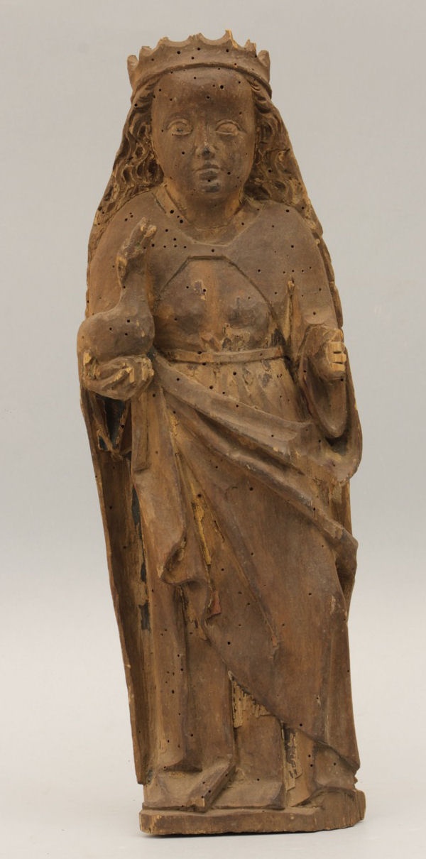 Heilige Margaretha aus der Dorfkirche Mehmke (Johann-Friedrich-Danneil-Museum Salzwedel CC BY-NC-SA)