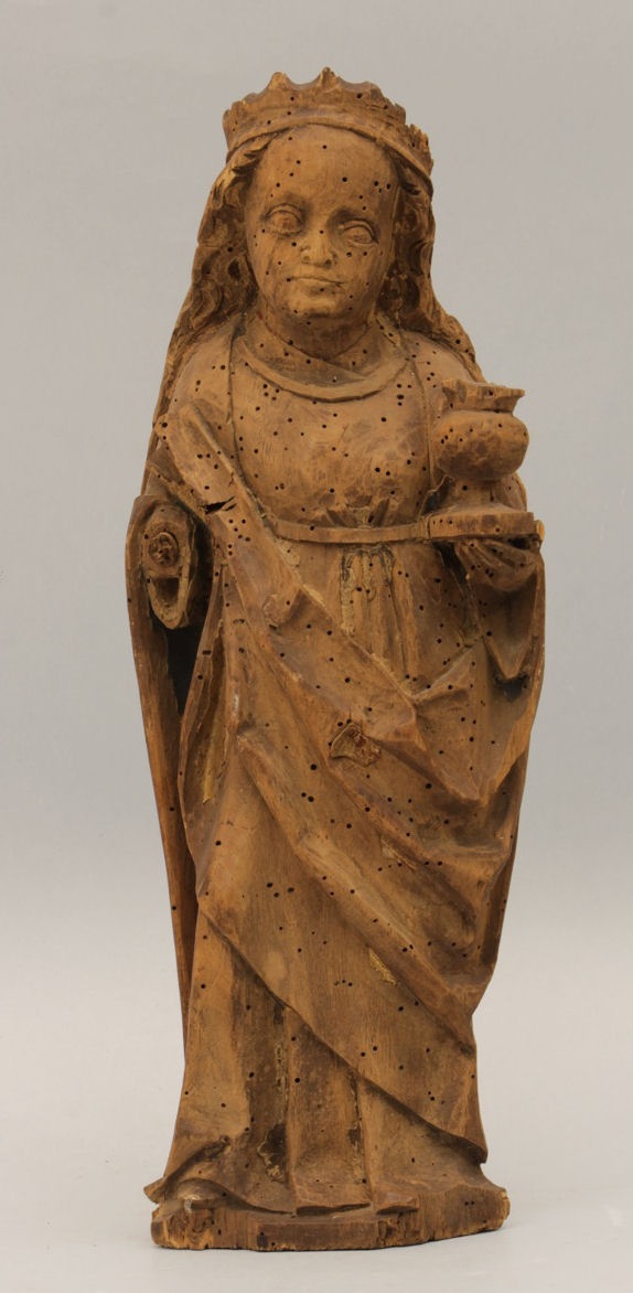 Heilige aus der Dorfkirche Mehmke (Maria Magdalena ?) (Johann-Friedrich-Danneil-Museum Salzwedel CC BY-NC-SA)