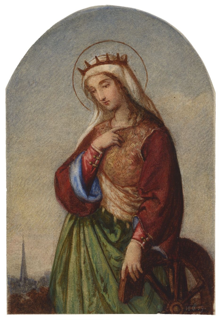 Die Heilige Katharina (Kulturhistorisches Museum Magdeburg CC BY-NC-SA)