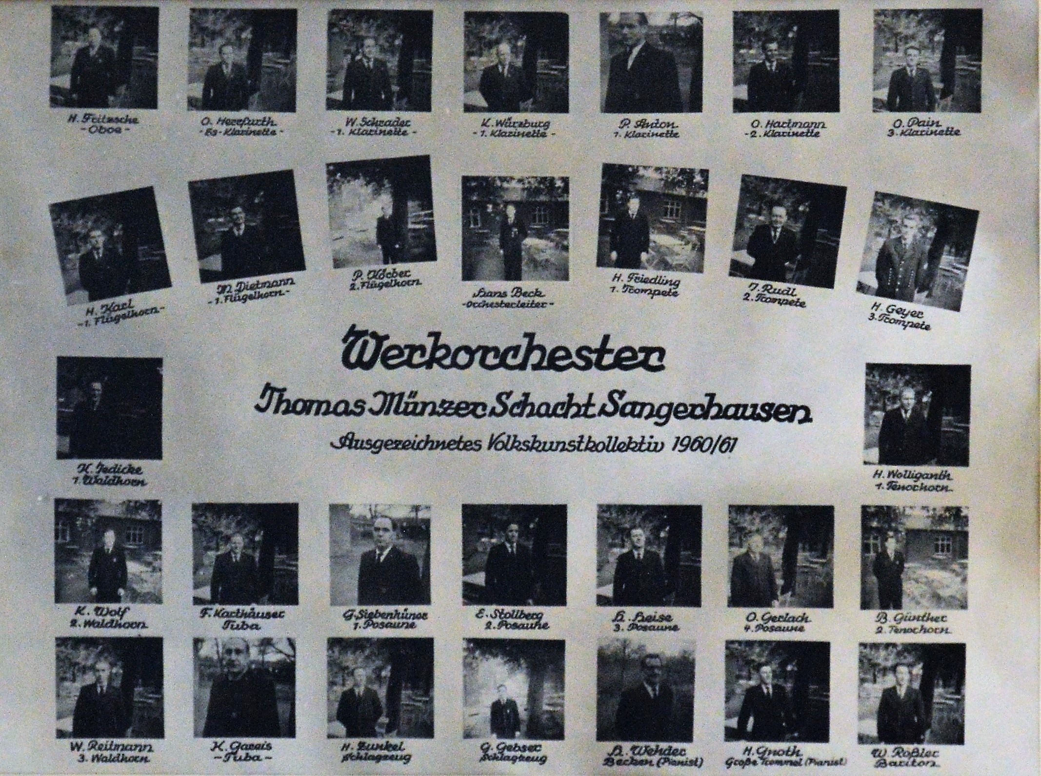 Werkorchester Thomas Müntzer Schacht Sangerhausen (Spengler-Museum CC BY-NC-SA)