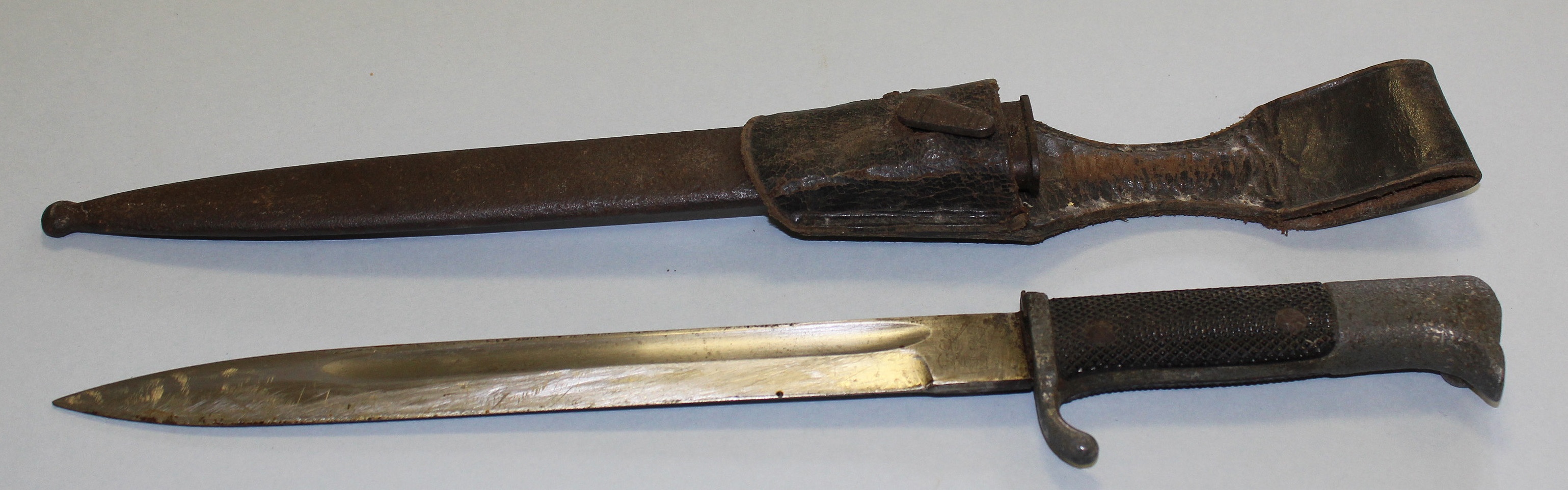 Seitengewehr, mit Koppelschuh (Museum Wolmirstedt RR-F)