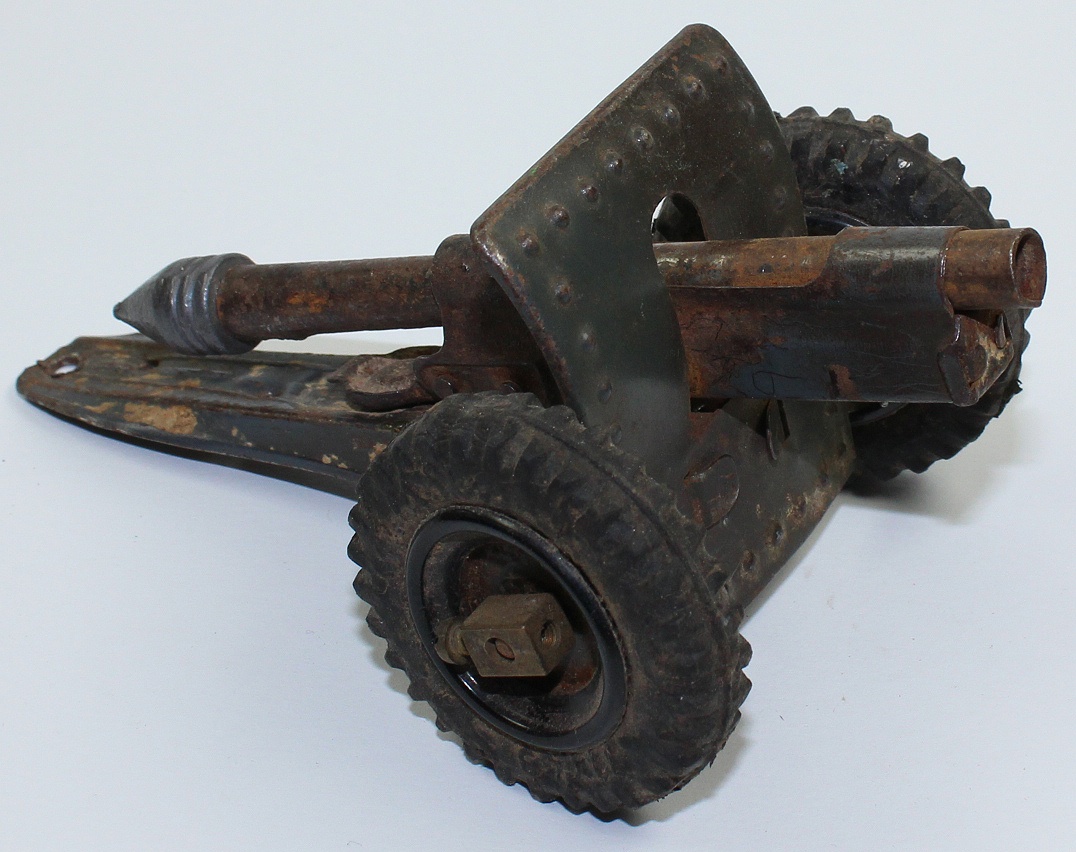 Geschütz, der Firma Hausser, Spielzeug (Museum Wolmirstedt RR-F)
