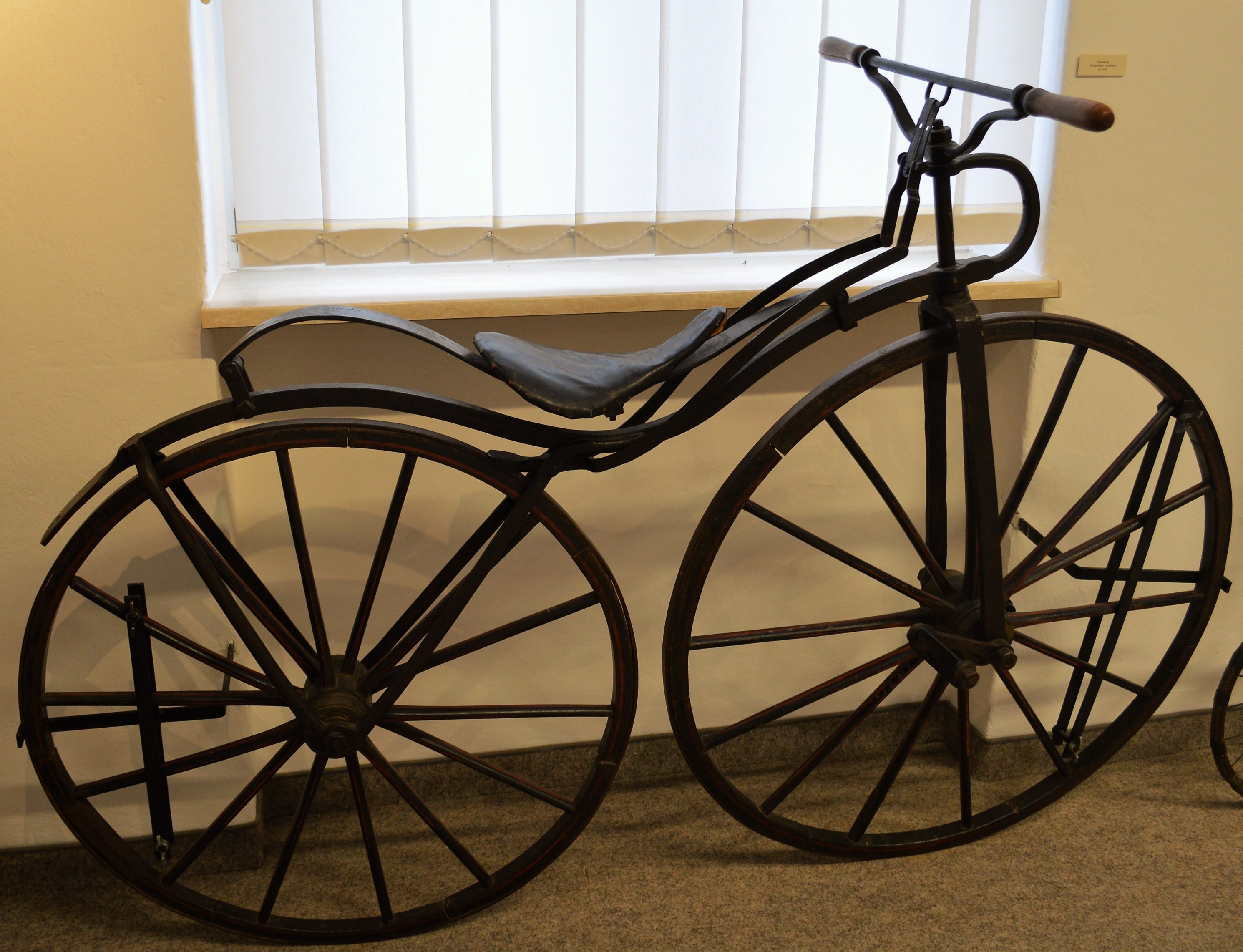 Fahrrad aus dem Bestz des Sangerhäuser Turnvereins e. V 1861 (Spengler-Museum CC BY-NC-SA)
