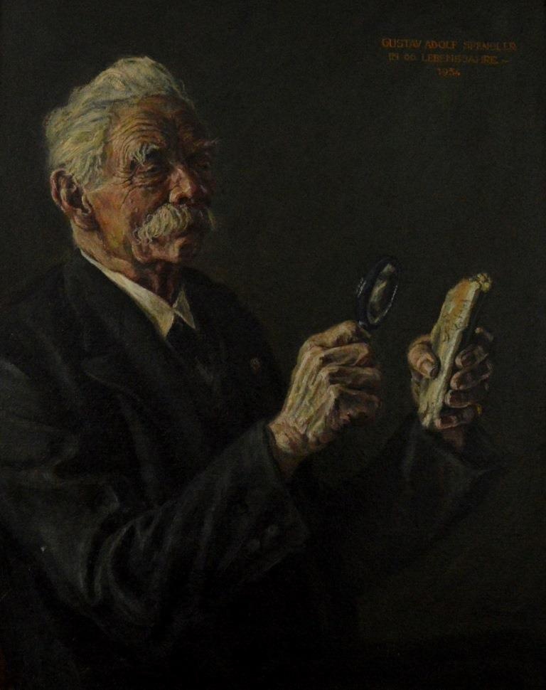 Gustav Adolf Spengler (Porträt von Wilhem Bormes) (Spengler-Museum CC BY-NC-SA)