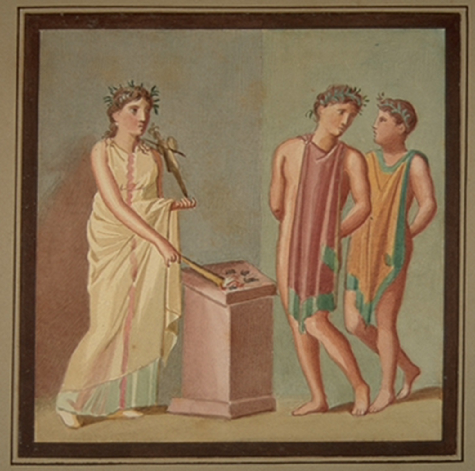 Iphigenie, Orest und Pylades (Winckelmann-Museum Stendal CC BY-NC-SA)