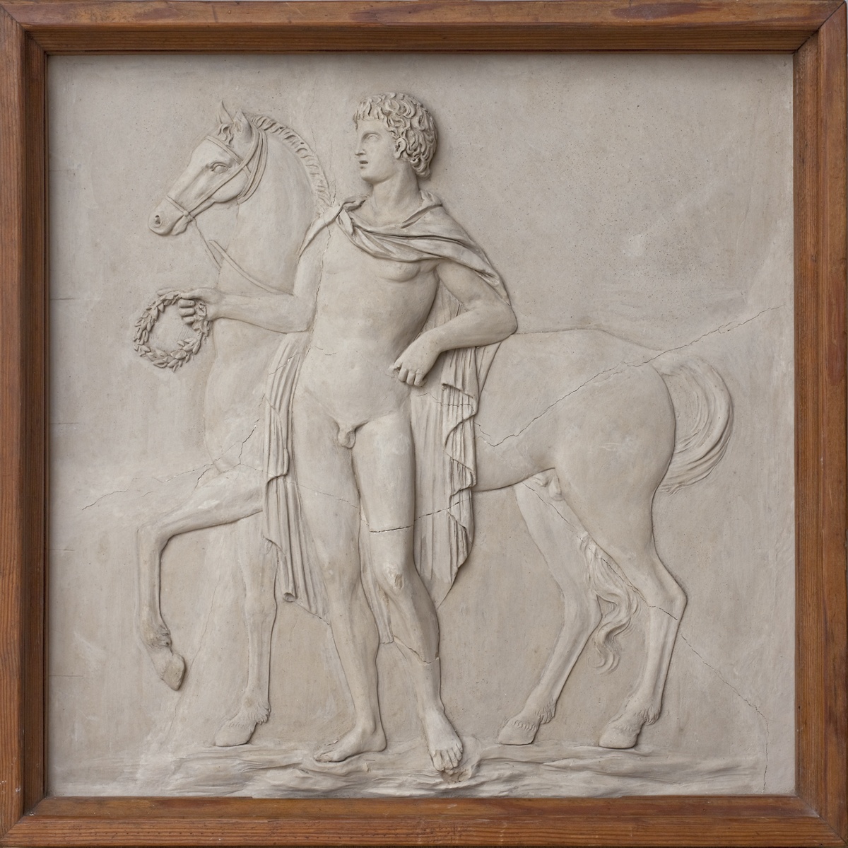 Relief eines Jüngling mit Pferd (Kulturstiftung Dessau-Wörlitz CC BY-NC-SA)