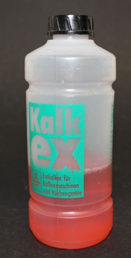 Reinigungsmittel "Kalk ex" (Kreismuseum Bitterfeld CC BY-NC-SA)