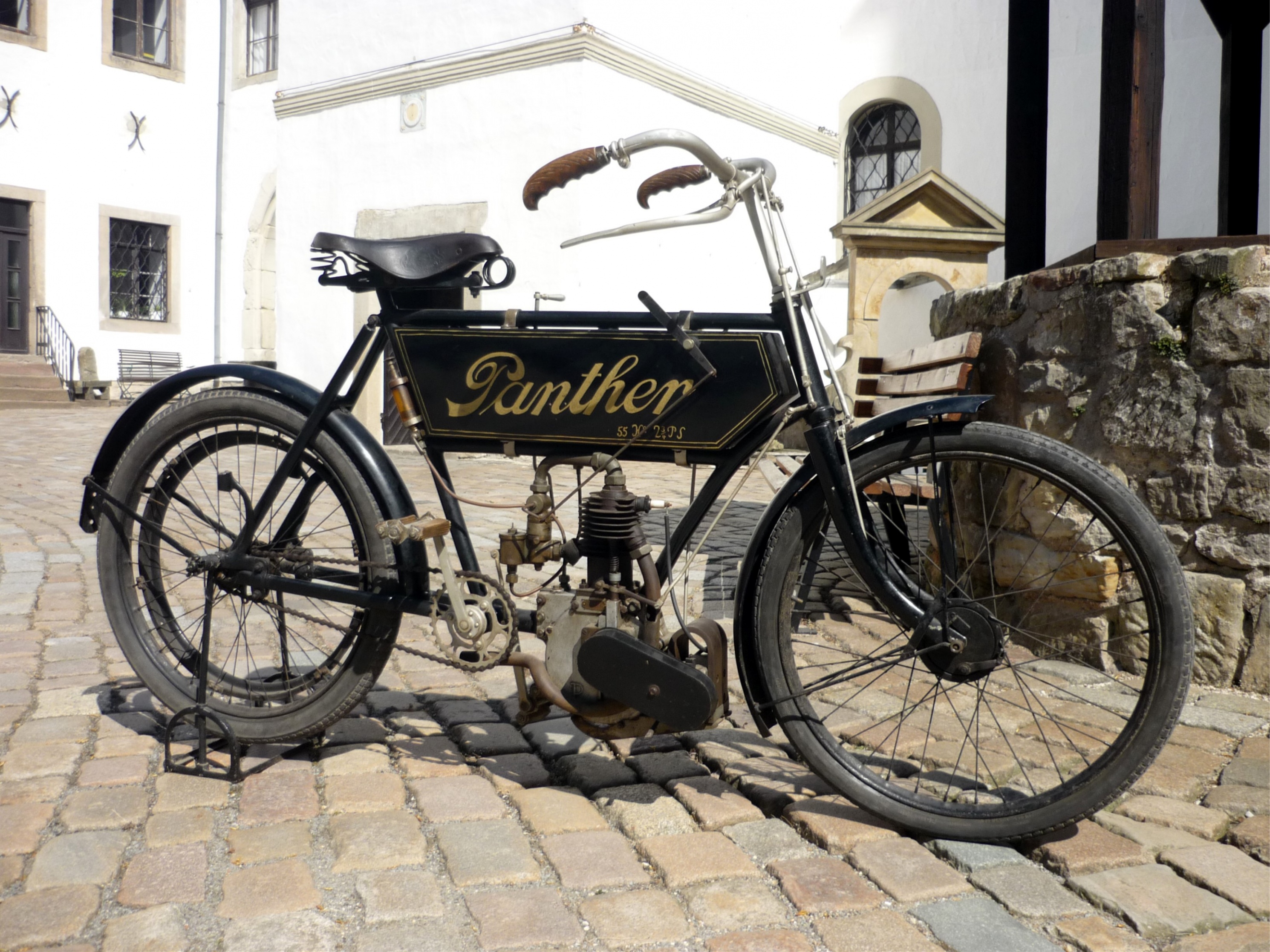 Motorrad "Panther" (Börde-Museum Burg Ummendorf RR-F)
