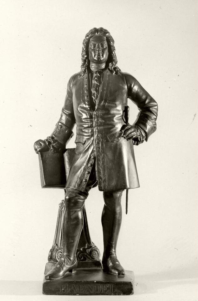Statuette Georg Friedrich Händel (Modell für das Händel-Denkmal in Halle) (Stiftung Händel-Haus Halle CC BY-NC-SA)