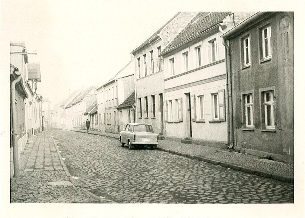 Ansicht eines Straßenzuges, Wolmirstedt (Museum Wolmirstedt RR-F)