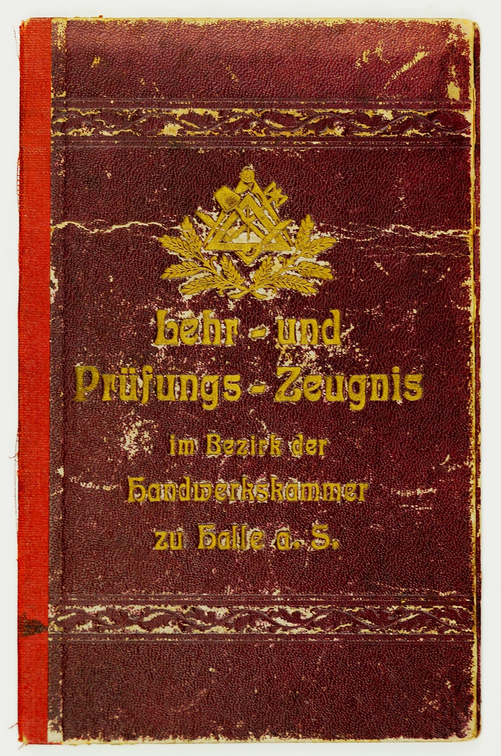 Lehr- und Prüfungszeugnis, Schuhmacher, 1922 (Museum Weißenfels - Schloss Neu-Augustusburg CC BY-NC-SA)