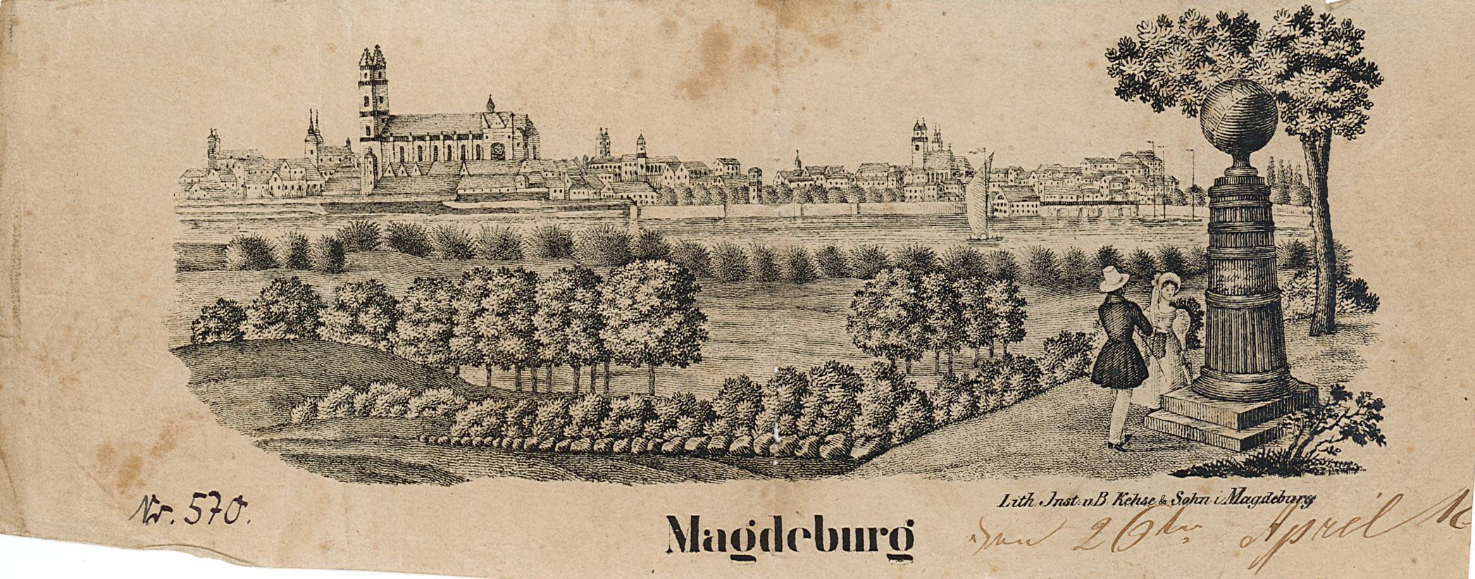 Magdeburg (um 1850?) (Museum Wolmirstedt RR-F)