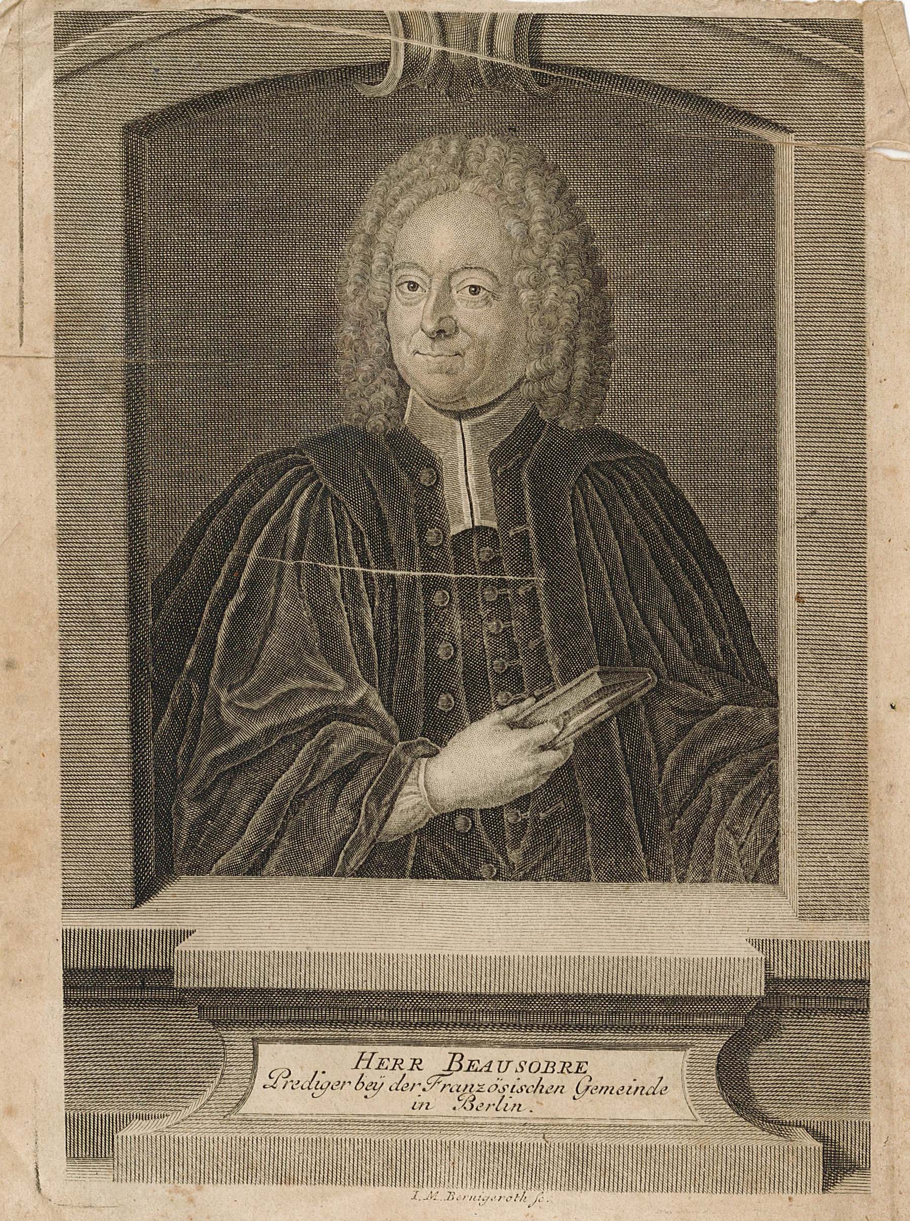 Porträt des Isaac de Beausobre (Museum Wolmirstedt RR-F)
