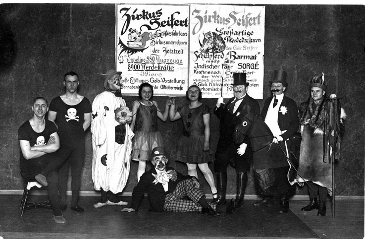 Zirkus Seifert in Wittenberg (Haus der Geschichte Wittenberg RR-F)