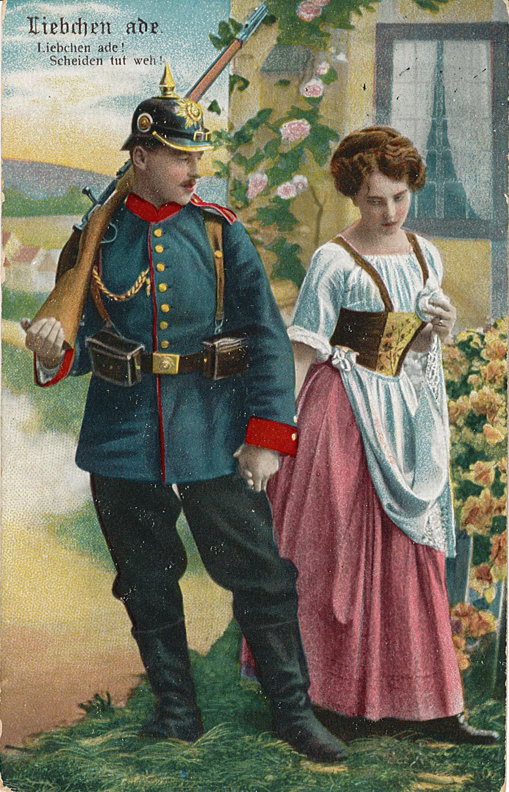 Feldpostkarte an Martha Marx in Guben von Conrad Schmerwitz, 02.02.1916 (Museum Wolmirstedt RR-F)