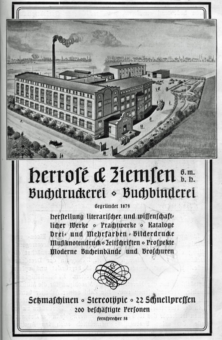 Firmenanzeige - „Herrose´ (Haus der Geschichte Wittenberg RR-F)