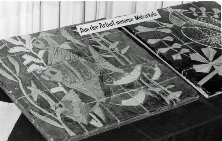 Arbeiten des Malzirkels des Kreiskulturhauses „Maxim Gorki“ (Haus der Geschichte Wittenberg RR-F)