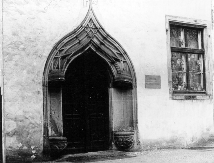 Das Katharinenportal am Lutherhaus in Wittenberg (Haus der Geschichte Wittenberg RR-F)
