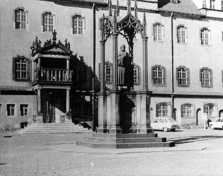Rathaus in Wittenberg (Haus der Geschichte Wittenberg RR-F)