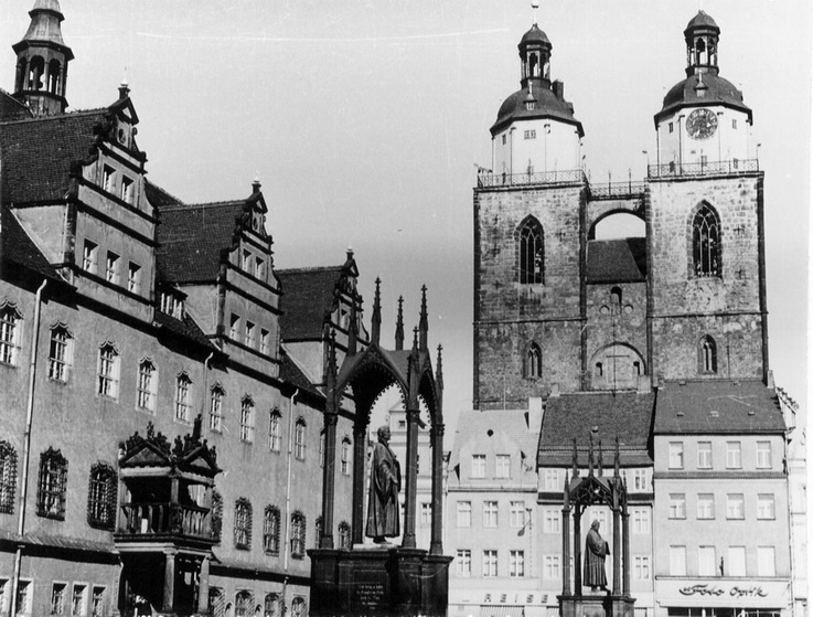 Wittenberger Markt (Haus der Geschichte Wittenberg RR-F)