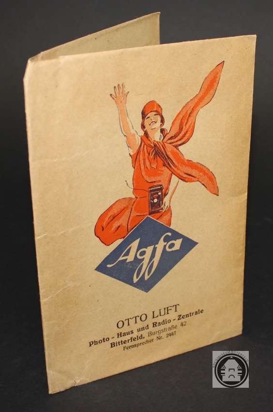 Fotomappe der Drogerie "Otto Luft" (Kreismuseum Bitterfeld CC BY-NC-SA)