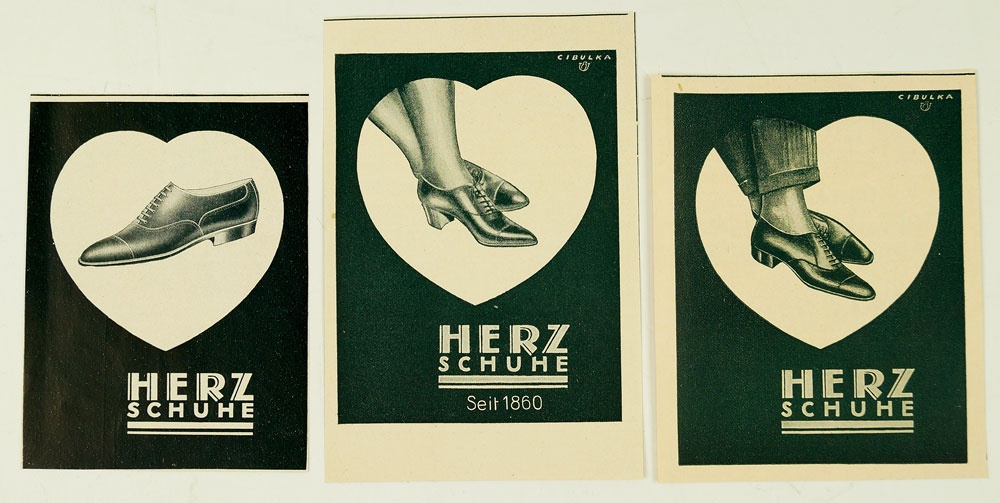 Zeitungsausschnitte Schuhwerbung, 1935 (Museum Weißenfels - Schloss Neu-Augustusburg CC BY-NC-SA)