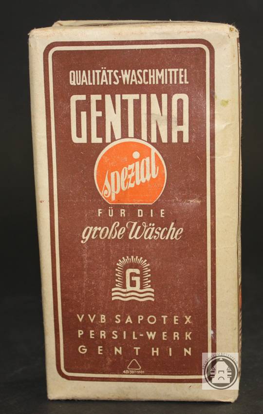 Waschmittel "Gentina Spezial" (Kreismuseum Bitterfeld CC BY-NC-SA)