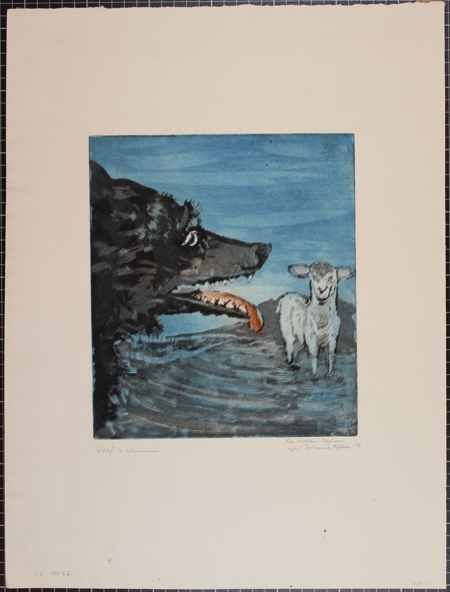 Wolf & Lamm (Winckelmann-Museum CC BY-NC-SA)
