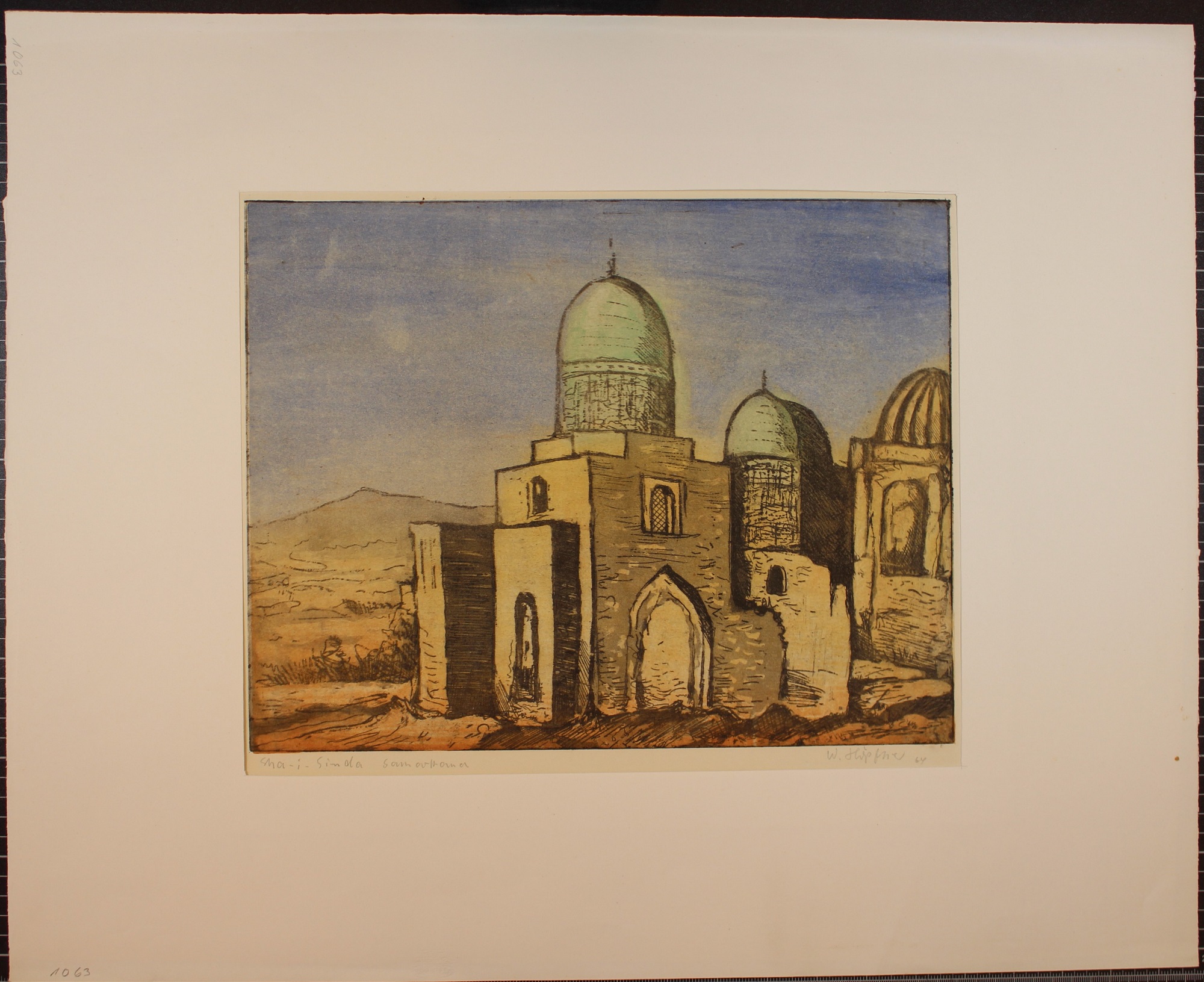 Sha-i-Sinda Samarkand (Winckelmann-Museum CC BY-NC-SA)