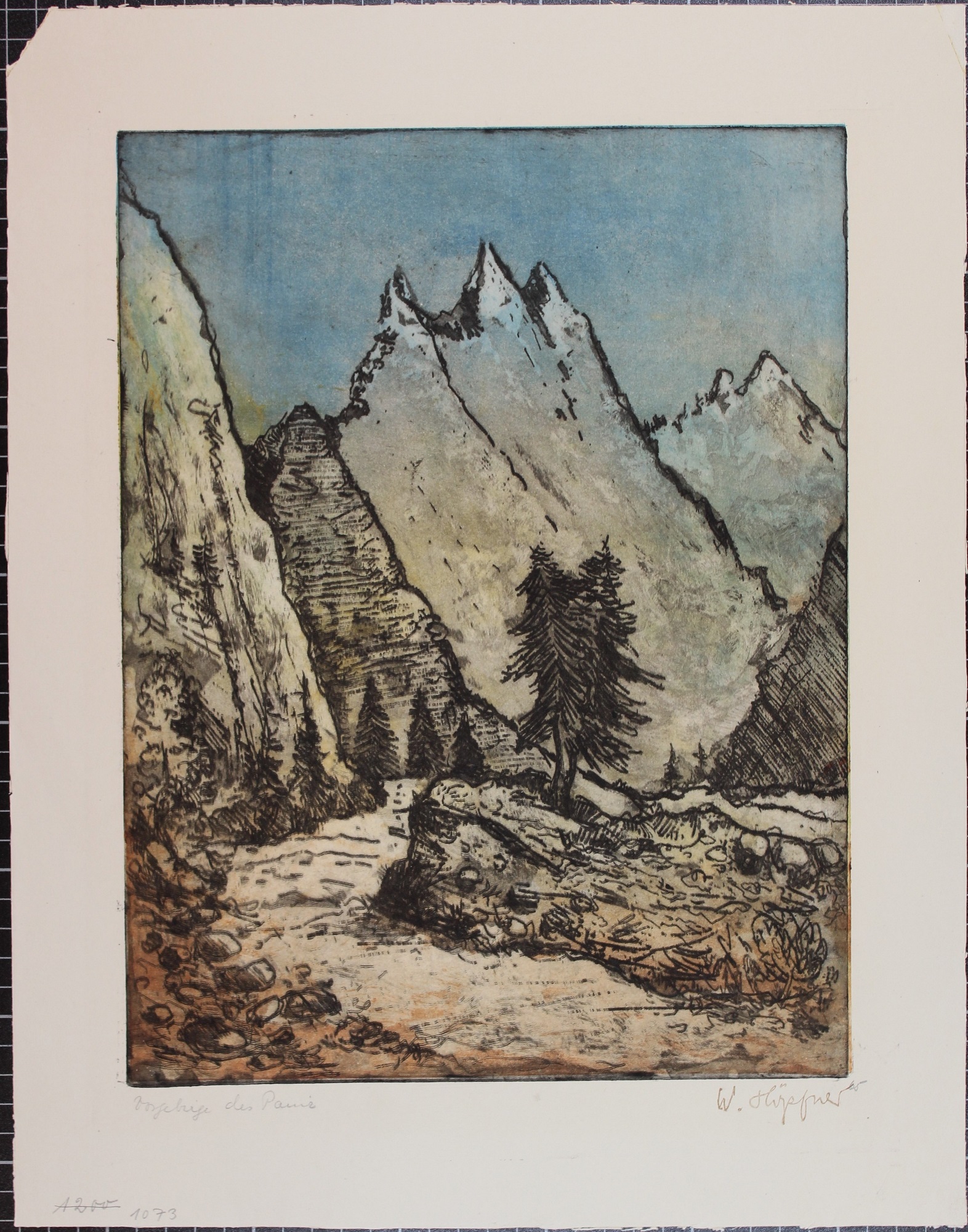 Vorgebirge des Pamir (Winckelmann-Museum CC BY-NC-SA)