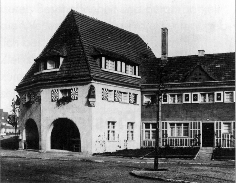 Das Damenheim in der Piesteritzer Werkssiedlung (Haus der Geschichte Wittenberg RR-F)
