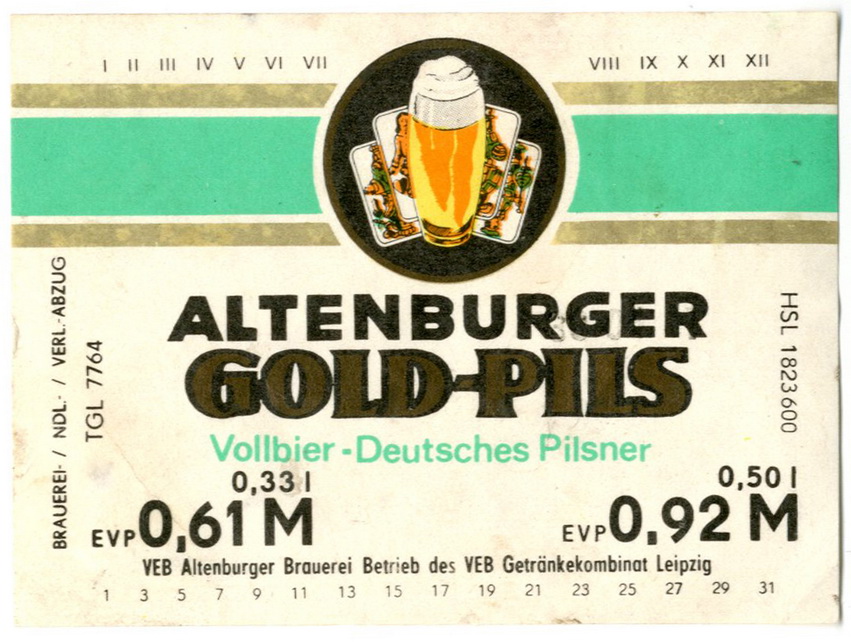 Altenburger Gold-Pils (Haus der Geschichte Wittenberg RR-F)
